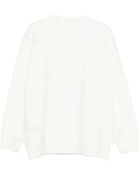 Victoria Beckham - Oversized V-Neck Sweater - Lyst