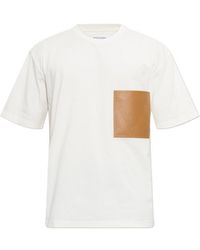 Bottega Veneta - Crew Neck Short-Sleeved T-Shirt - Lyst