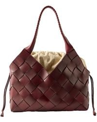 Dragon Diffusion - Castello Woven Leather Shoulder Bag - Lyst