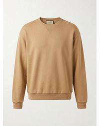 Gucci - Logo Embroidered Crewneck Sweatshirt - Lyst