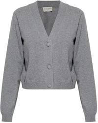 Officine Generale - Serena Button V-Neck Cardigan - Lyst