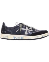 Premiata - Lace-Up Low-Cut Sneakers - Lyst