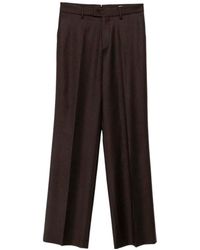 Berwich - Casual Trousers With Belt Loops - Lyst