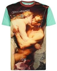 Vivienne Westwood - Graphic Print Crewneck T-Shirt - Lyst