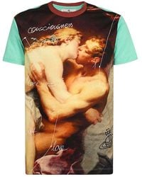 Vivienne Westwood - Graphic Print Crewneck T-Shirt - Lyst