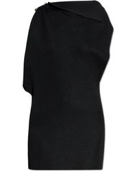 Jacquemus - La Mini Robe Trapeze Cowl Neck Mini Dress - Lyst