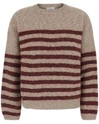 Brunello Cucinelli - Dazzling Stripes Jumper - Lyst
