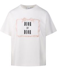 Dior - Book Cover Boxy T-Shirt - Lyst