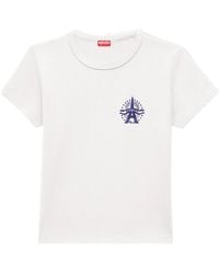 KENZO - Eiffel Tower Design' T-Shirt - Lyst
