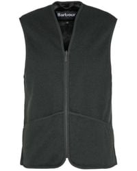 Barbour - Zip-Up Padded Gilet - Lyst