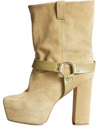 R13 - Sid High Heel Ankle Boots - Lyst