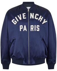 Givenchy - Structured Fit Bomber Jacket - Lyst