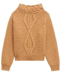 Isabel Marant - Romane Cable Knit Sweater - Lyst