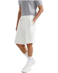 Brunello Cucinelli - Drawstring Bermuda Shorts - Lyst