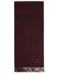 Loro Piana - Piccola Unita Logo Cashmere Scarf - Lyst