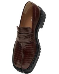 Maison Margiela - Tabi County Tejus-Print Loafer - Lyst