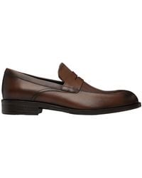 BOSS - Round-Toe Business Shoes - Lyst