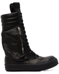 Rick Owens - Lace-Up High-Top Casual Shoes - Lyst