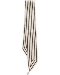 TOTEME - Printed Silk-Twill Scarf - Lyst