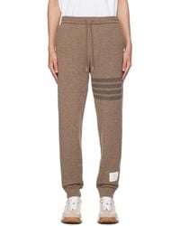 Thom Browne - Four Bar Drawstring Joggers - Lyst