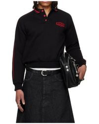 Lu'u Dan - Pit Stop Long-Sleeve Polo Shirt - Lyst