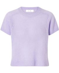 Lisa Yang - Siona Cashmere And Silk T-Shirt - Lyst