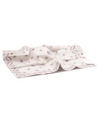 Brunello Cucinelli - Geometric Print Pocket Square - Lyst