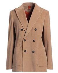 Max Mara - Corduroy Double-Breasted Suit - Lyst