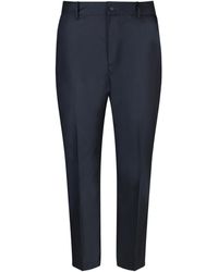 Pt Pantaloni - Pt Torino Blend Cotton Slacks - Lyst