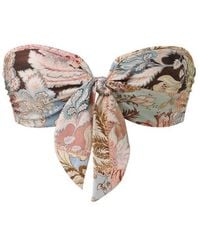 Zimmermann - Daylight Tie Bikini Top - Lyst