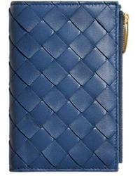 Bottega Veneta - Intrecciato Medium Bi-Fold Wallet - Lyst