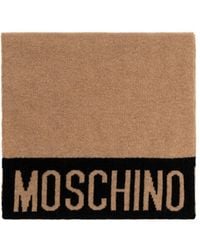 Moschino - Logo-Detail Scarf - Lyst