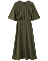 JOSEPH - Silsila Gathered-Waistline Split Dress - Lyst