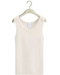 Dior - Médaillon Embroidered Fitted Tank Top - Lyst
