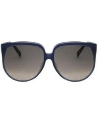 Celine - Logo Logo Sunglasses - Lyst