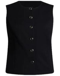 Rag & Bone - Solid Sleeveless T-Shirt - Lyst