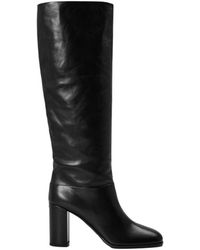 Prada - Classic Modern Knee High Boots - Lyst