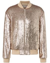 Dries Van Noten - Sequined Bomber Jacket - Lyst