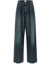 Haikure - Candy Pleat Detailed Wide-Leg Jeans - Lyst