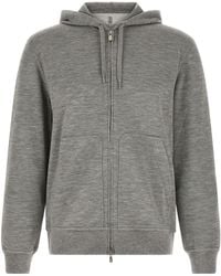 Brunello Cucinelli - Cashmere And Silk Hoodie - Lyst