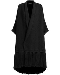 Dolce & Gabbana - Fringed-Edge Cape - Lyst