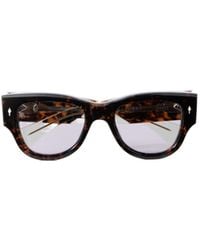 Jacques Marie Mage - Chelsea Square-Frame Tortoiseshell Acetate Sunglasses - Lyst