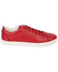 Dolce & Gabbana - Strap-Up Casual Sneakers - Lyst