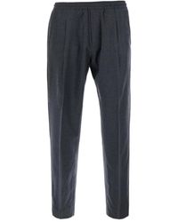Low Brand - Elastic-Waist Casual Trousers - Lyst