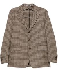 Tagliatore - Long-Sleeved Suit Jacket - Lyst