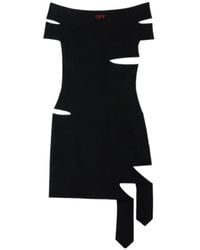 Off-White c/o Virgil Abloh - Cut Out-Detail Mini Dress - Lyst