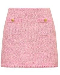 LoveShackFancy - Ellianna Tweed Mini Skirt - Lyst