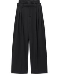 Alexander Wang - Layered Straight-Leg Pants - Lyst