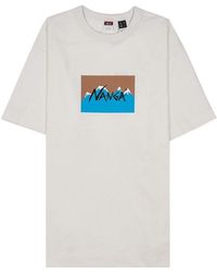 NANGA - Crew Neck T-Shirt - Lyst