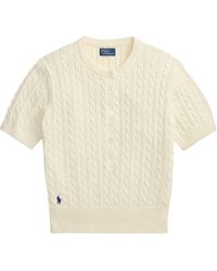 Polo Ralph Lauren - Sweater Henley Knitted Top - Lyst